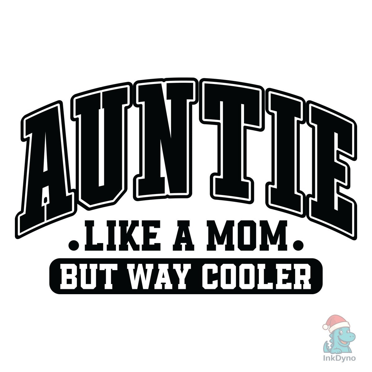 Aunt Coquette Bow Auntie Like a Mom