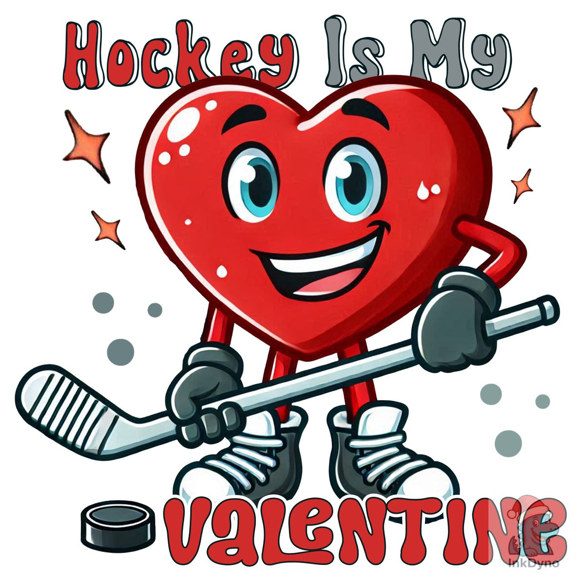 Hockey is My Valentine Design