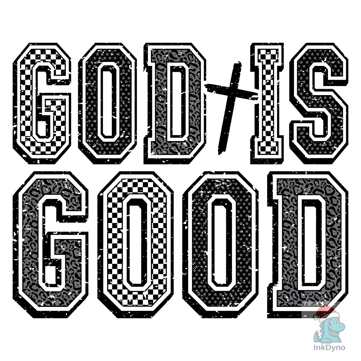 Retro God is Good Christian