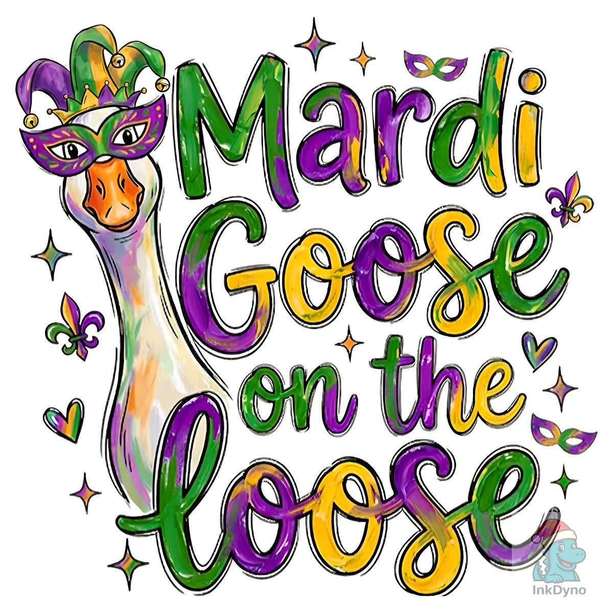 Mardi Goose on the Loose Funny