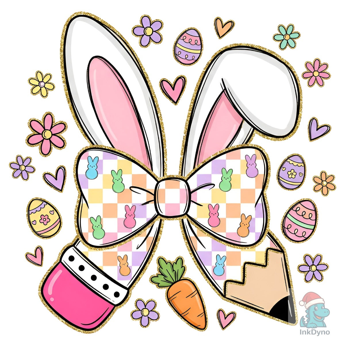Personalized Teacher Easter Bunny