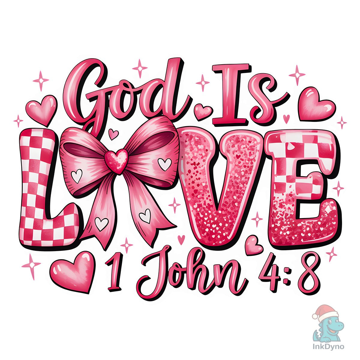 God is Love Valentine Christian