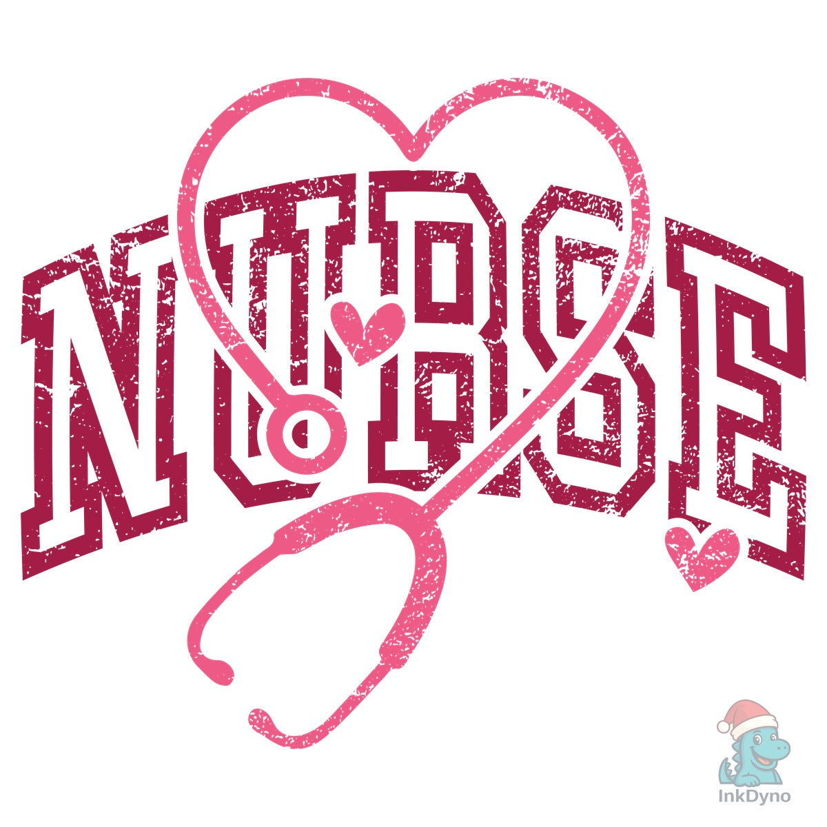 Valentines Nurse Stethoscope Heart