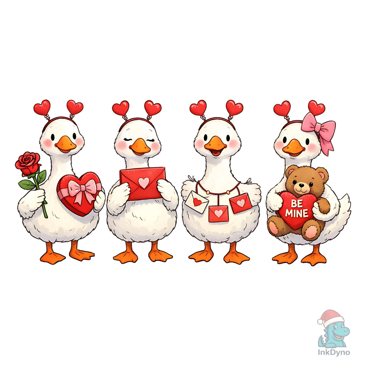 Valentine Goose Pink Coquette