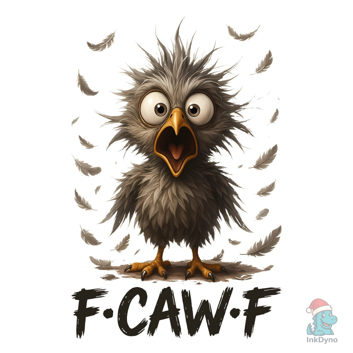Funny Baby Chicken F-Caw-F Chick