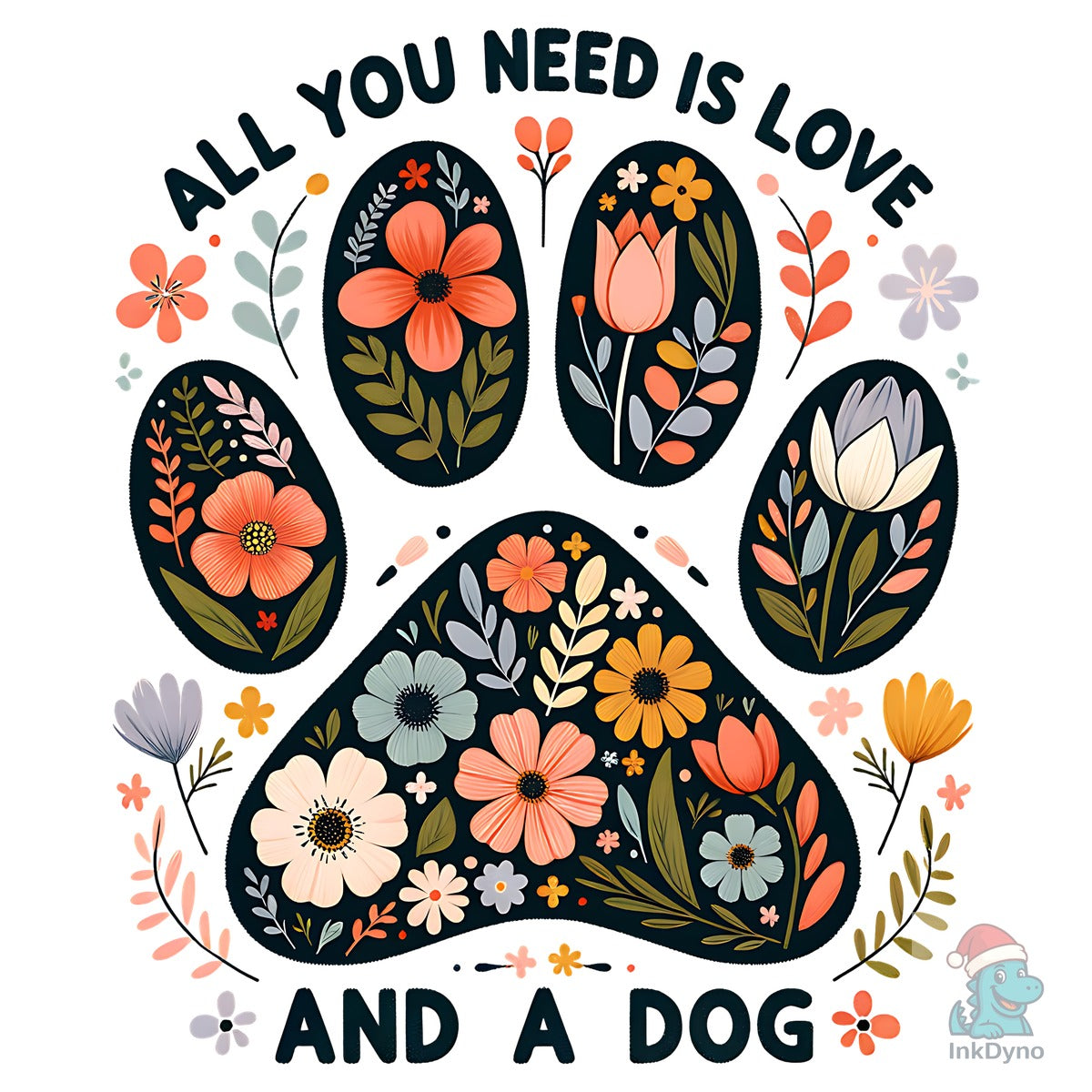 Floral Paw
