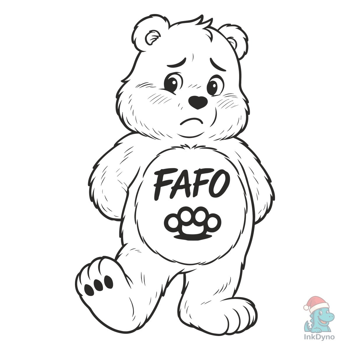 FAFO Brass Knuckles Cheeky Humor Sarcasm