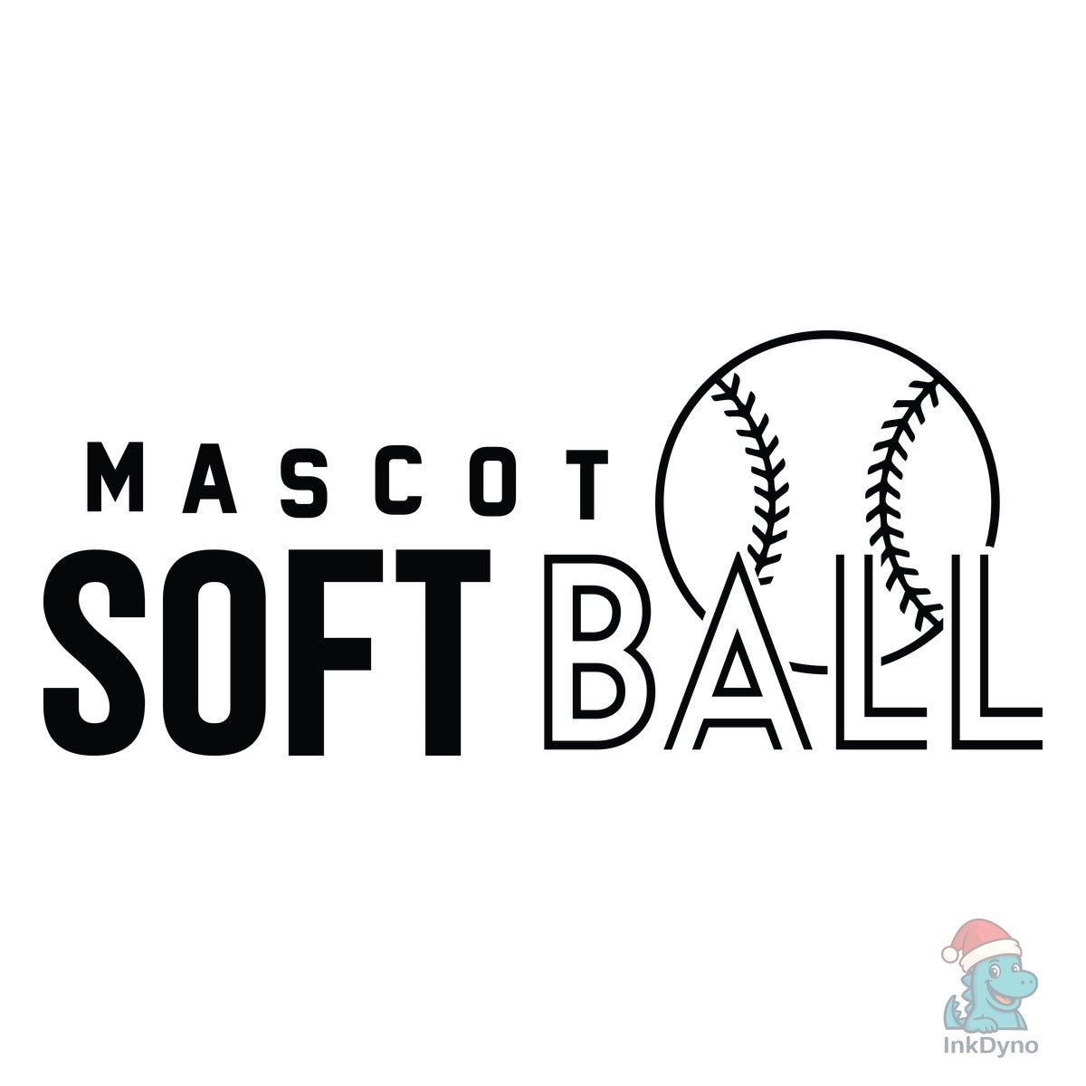 Softball Softball Mascot