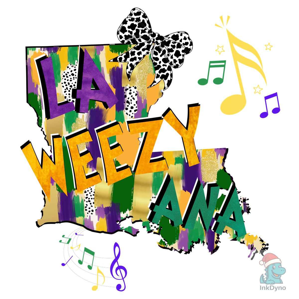 Louisiana La Weezy Ana for Mardi Gras