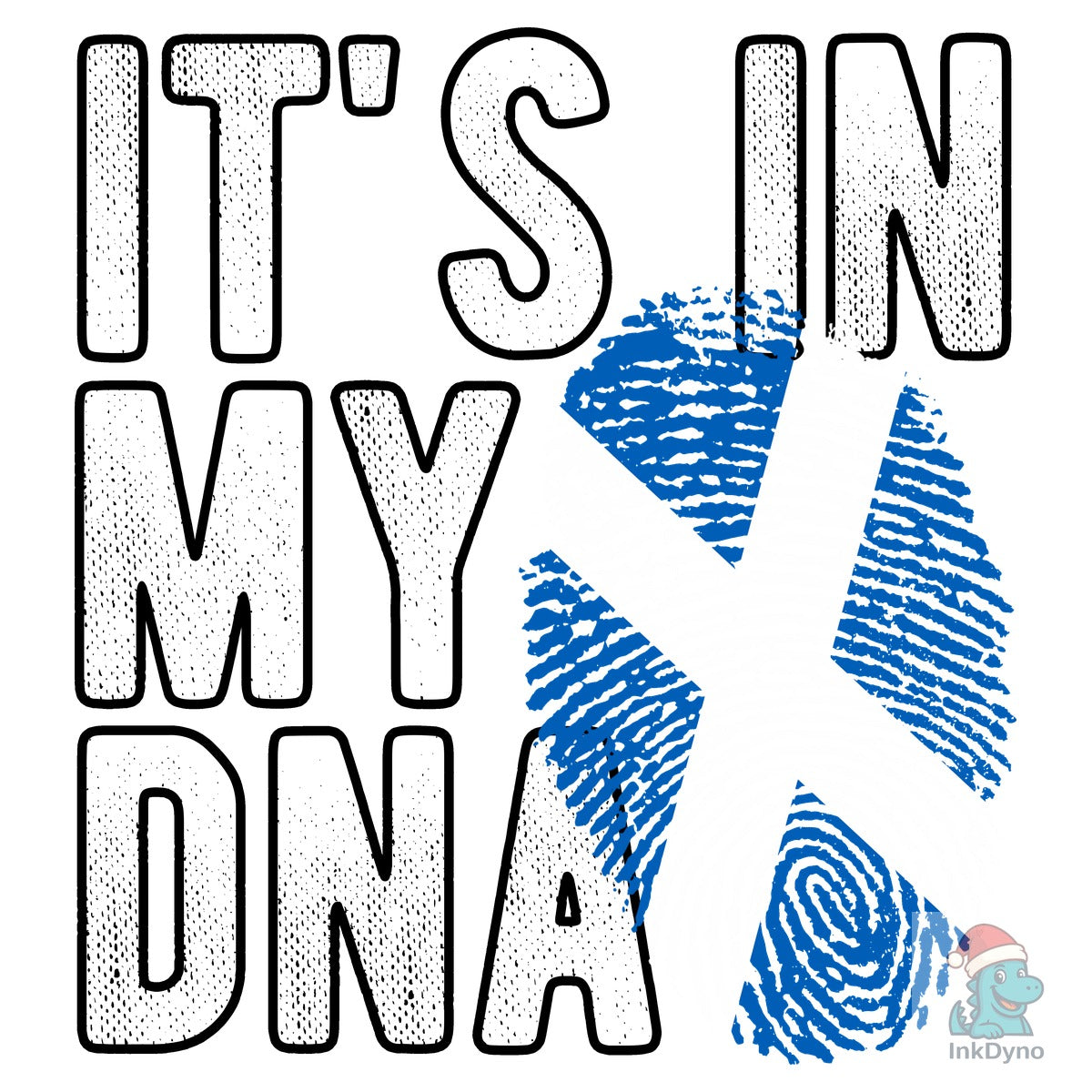 It's in My DNA Scotland Flag