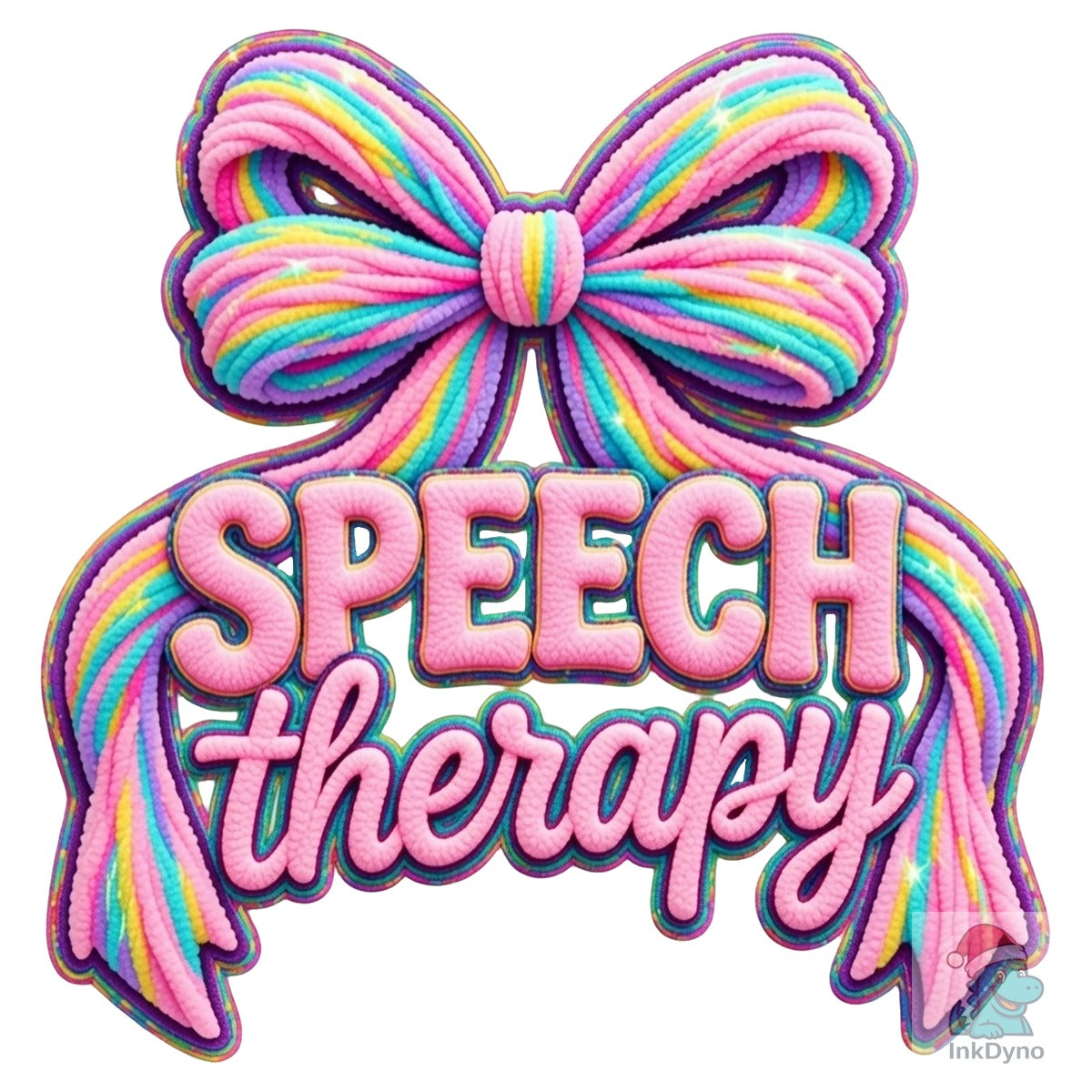 Yarn Speech Therapy Mental Health Bow