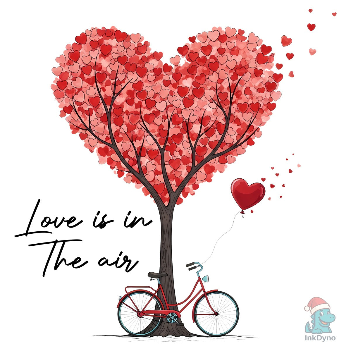 Love in Air Valentine's Day T-Shirt