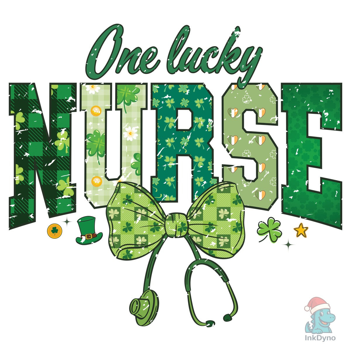 Nurse St Patricks One Lucky Nurse
