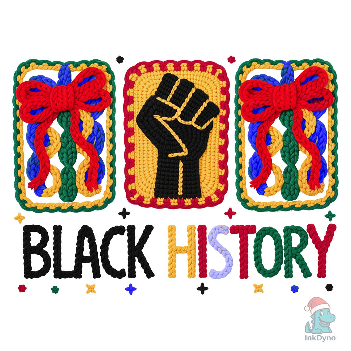 Latch Hook Yarn Black History Faux