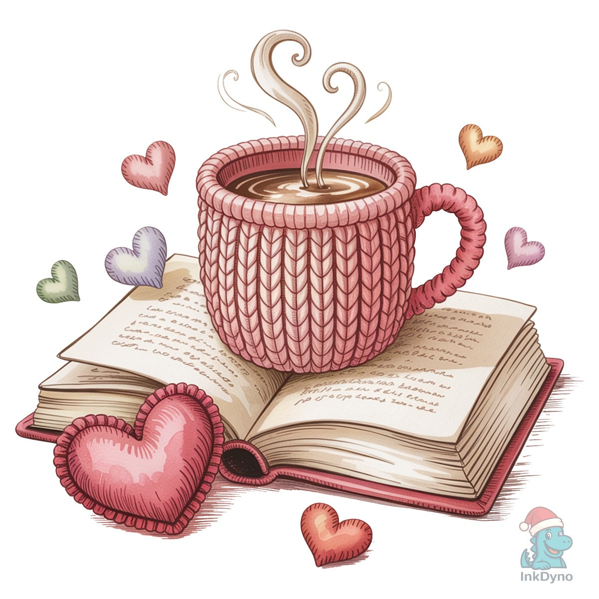 Faux Yarn Books Are My Valentine