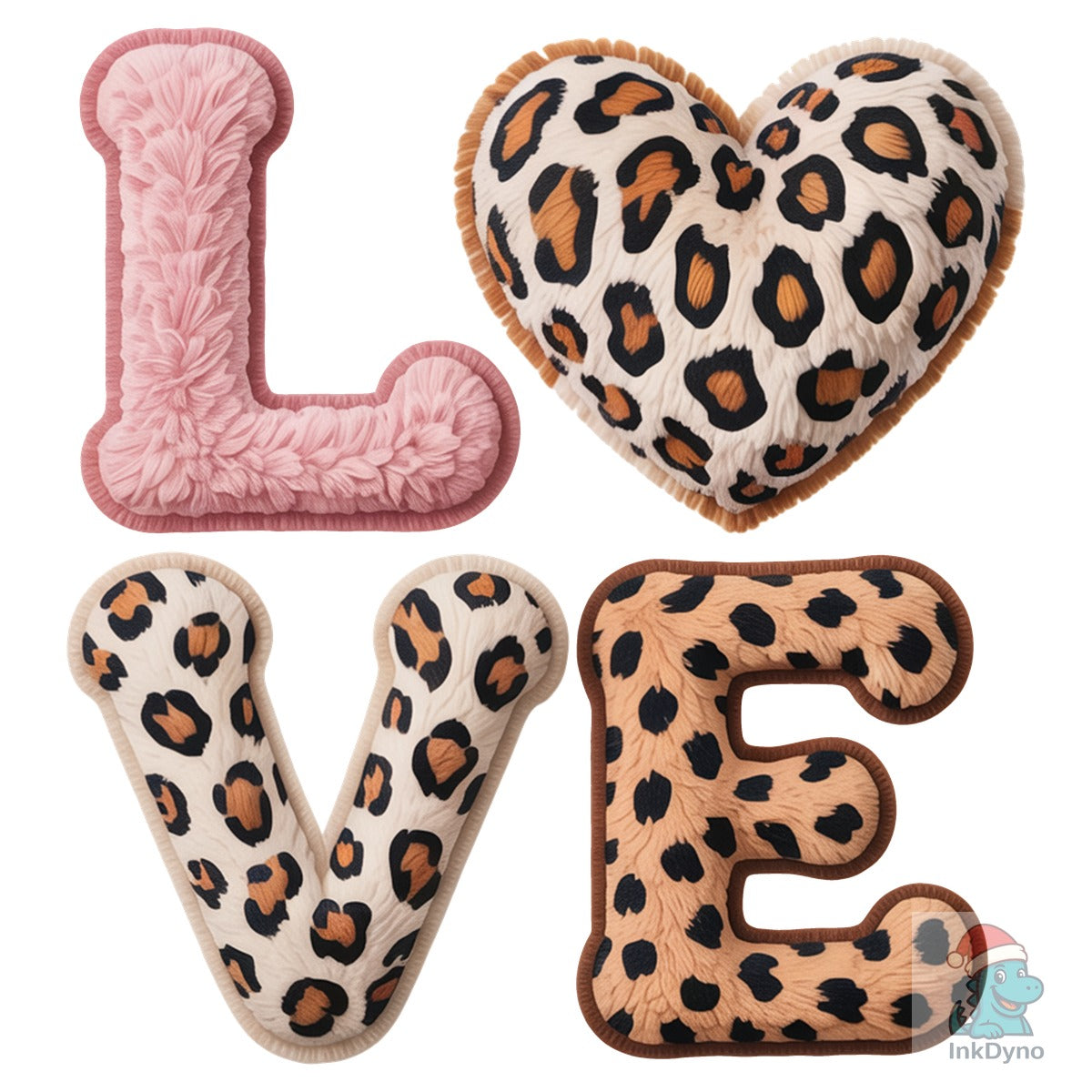 Leopard Print Love Valentine Love