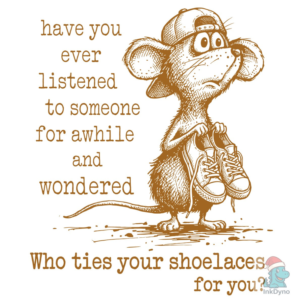 Retro Funny Mouse Quote Sarcastic Animal