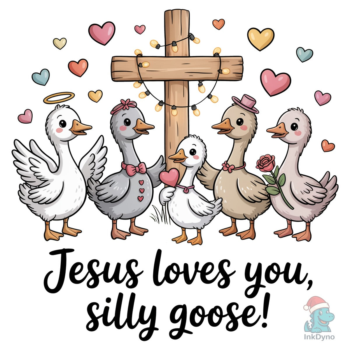 Jesus Love You Silly Goose Valentine