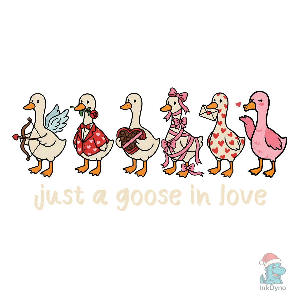 Valentines Day Silly Goose Love