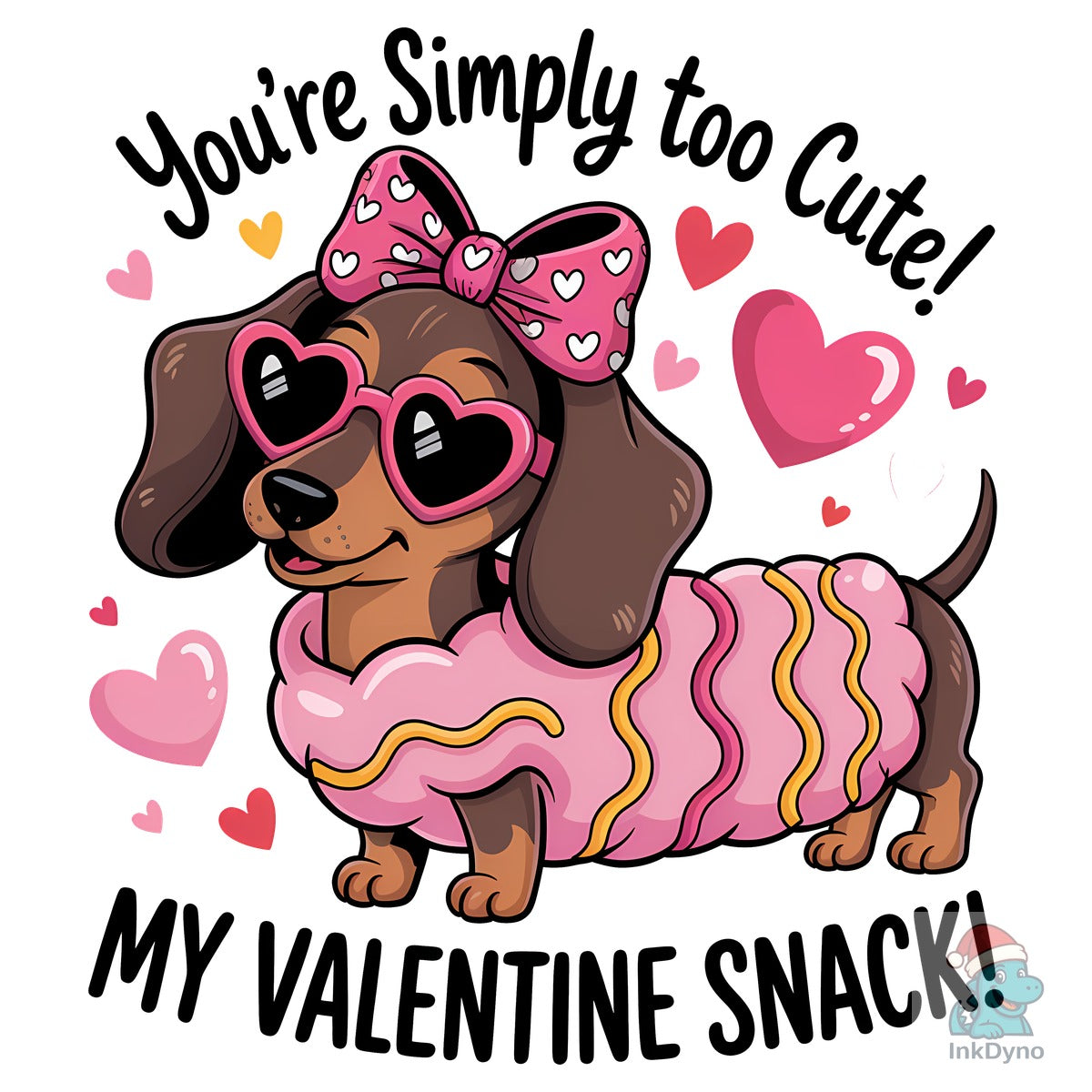 Funny Valentine Dachshund Valentine