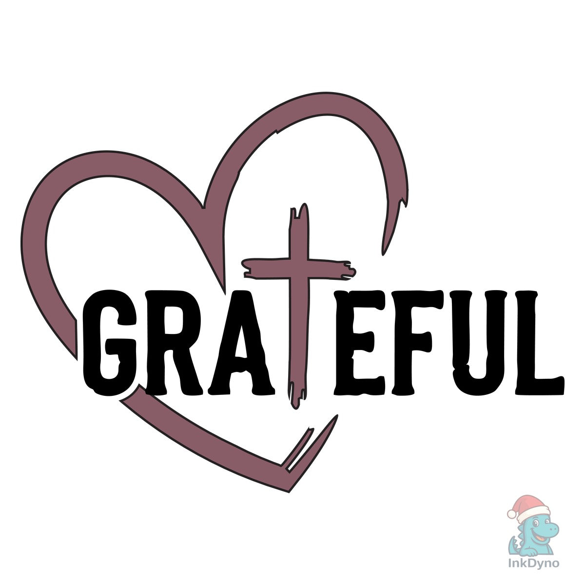 Grateful Cross Faith Bible Verse