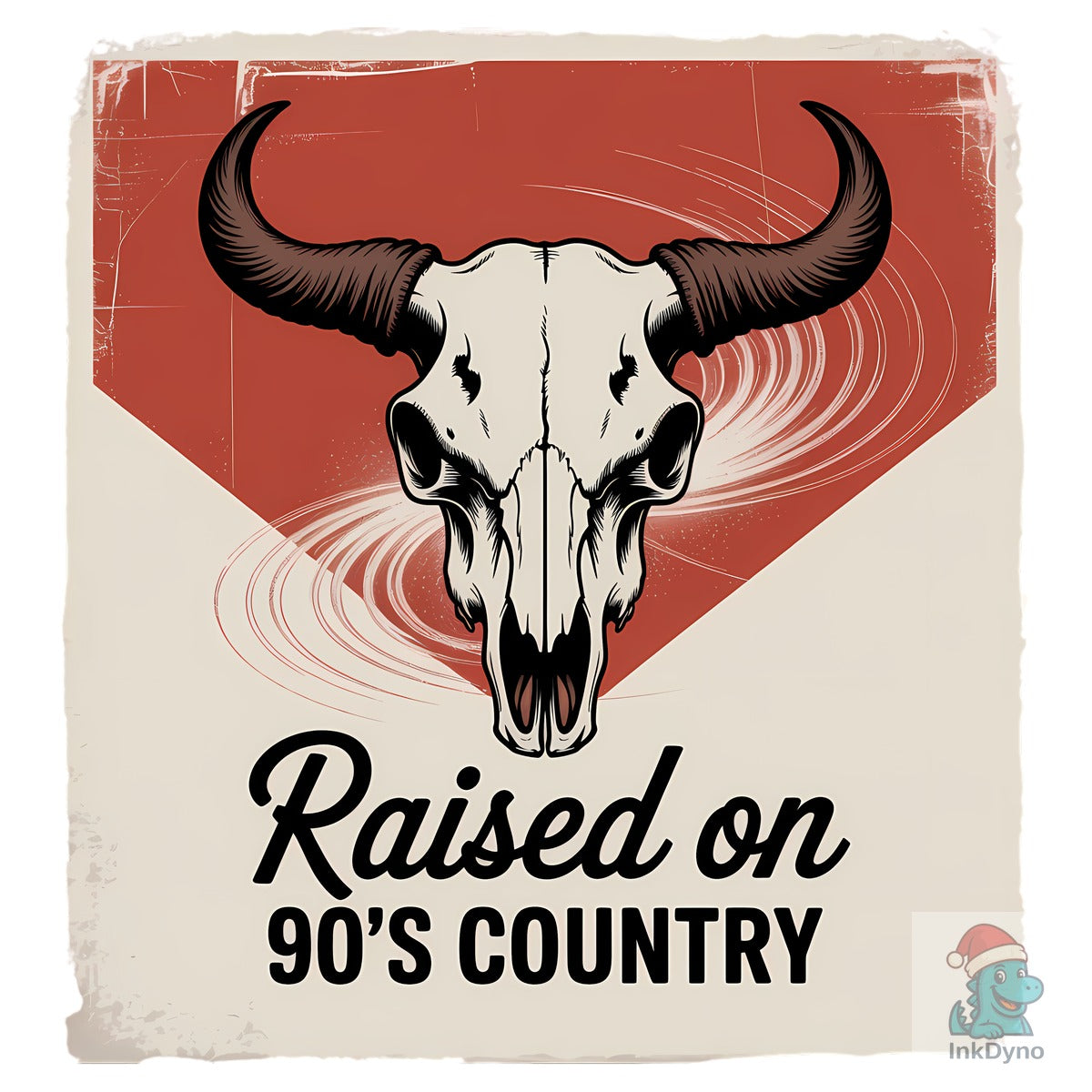 90s Country Skull