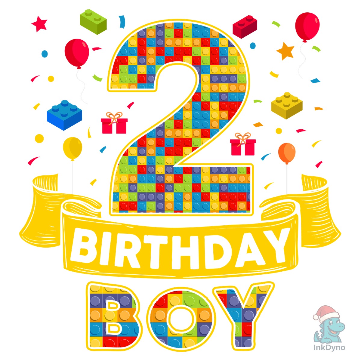 Building Blocks Birthday T-shirt