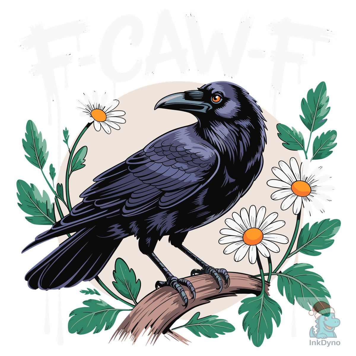 F-Caw-F Funny Raven Flowers
