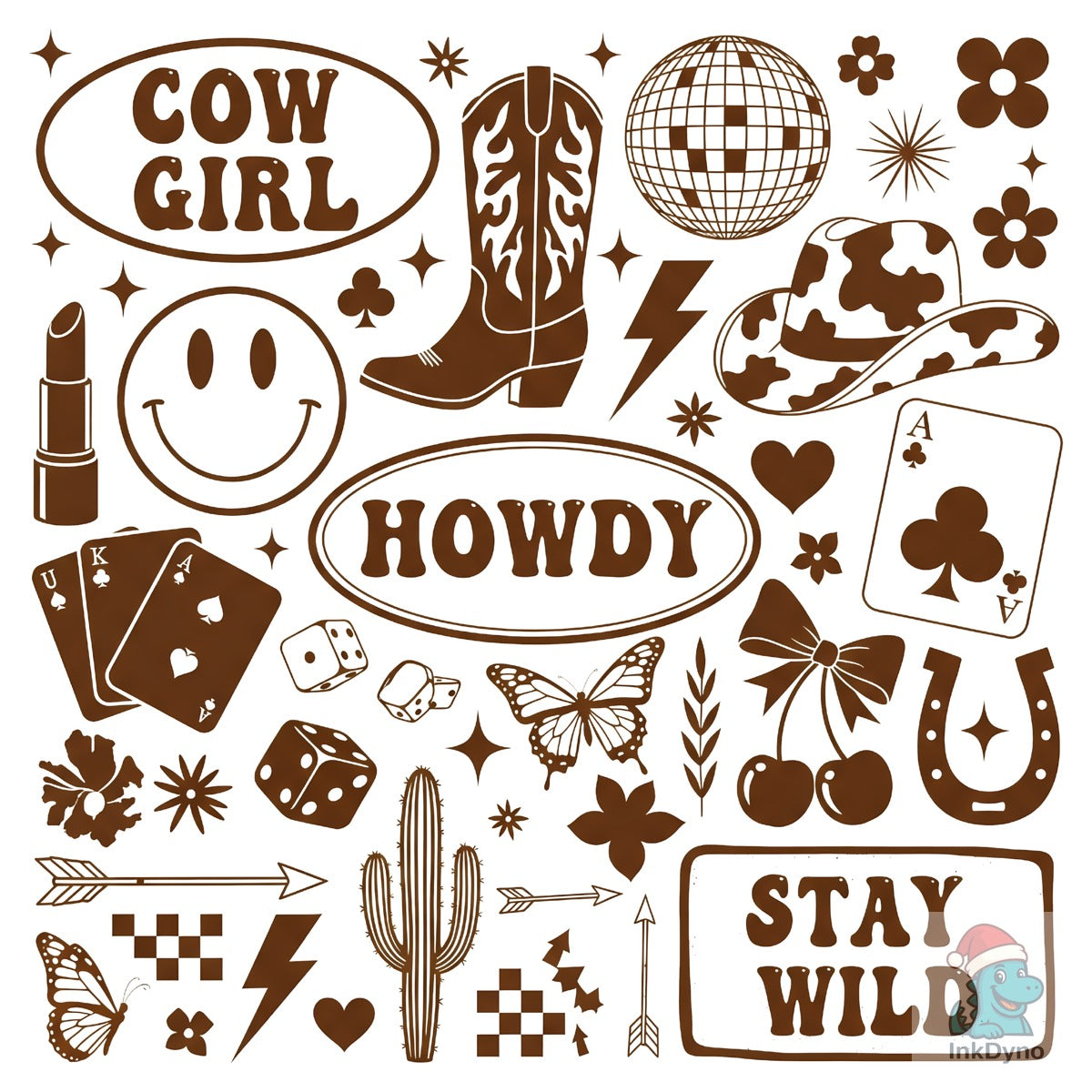 Cowgirl Howdy Stay Wild Western