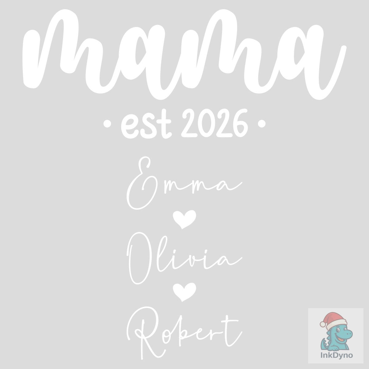 Personalized Mama Shirt with Kids