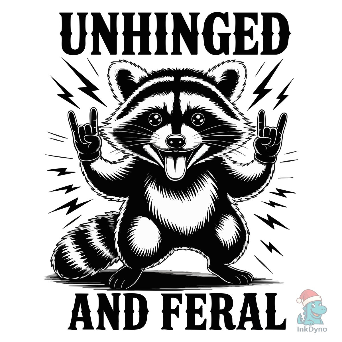 Unhinged Raccoon