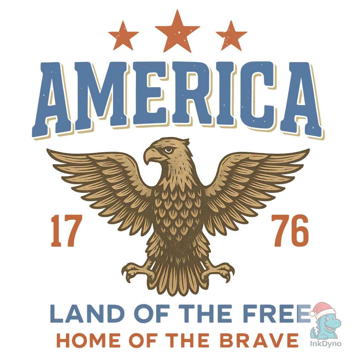 America 1776 Land of the Free Home