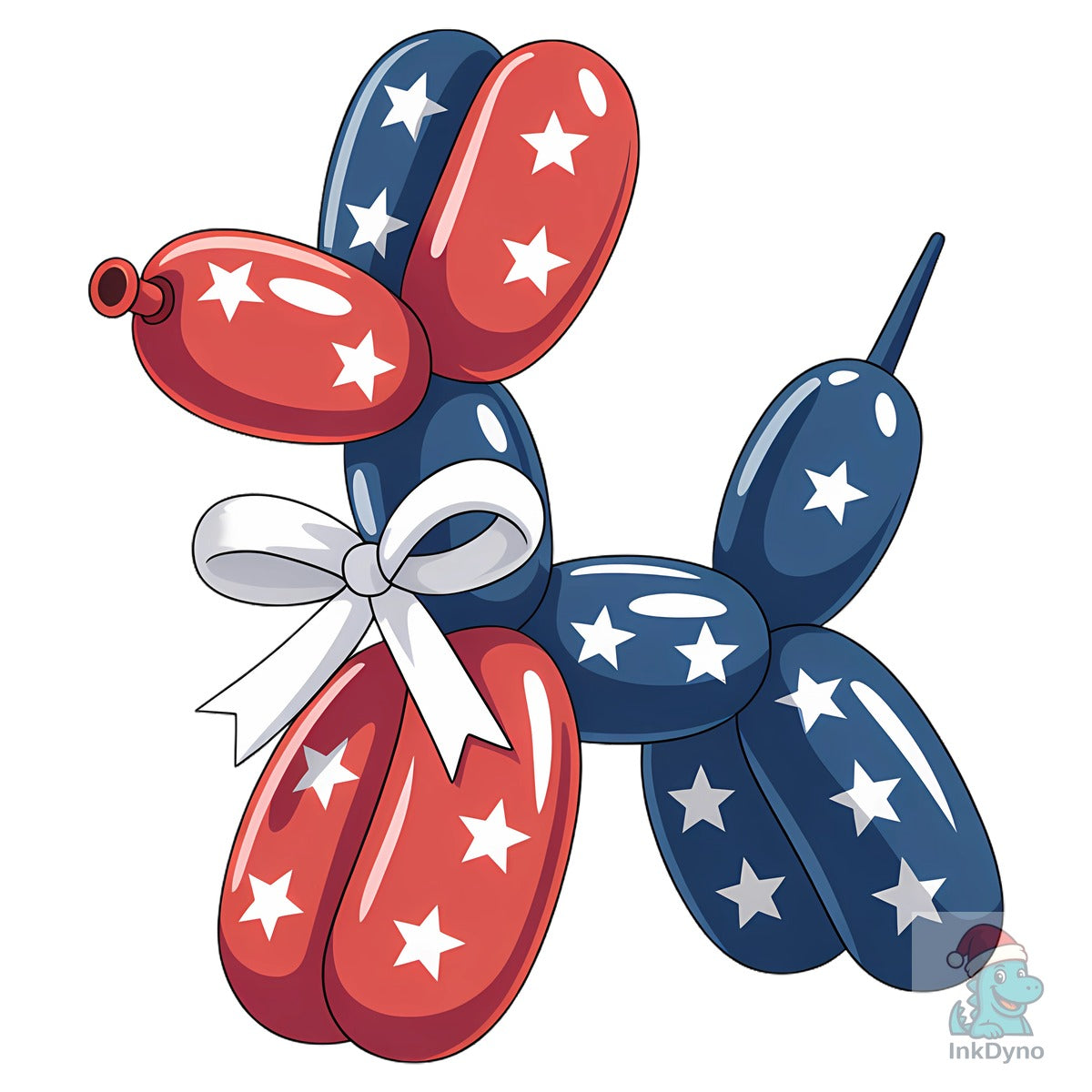 4th of July Balloon Dog