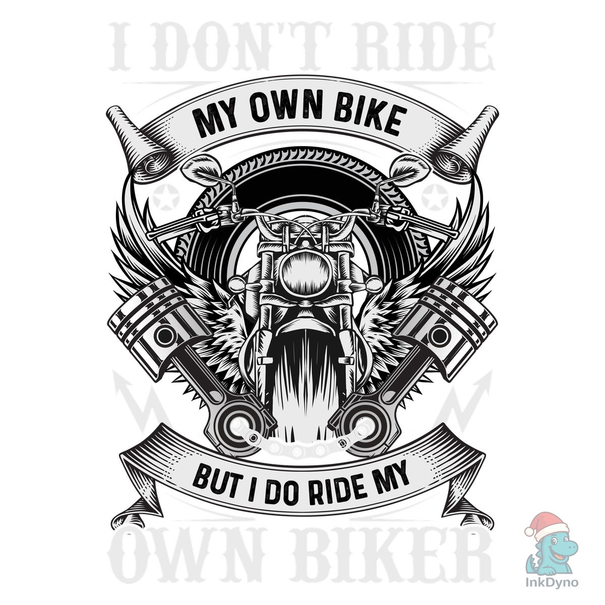 Motorcycle Biker T-shirt Design