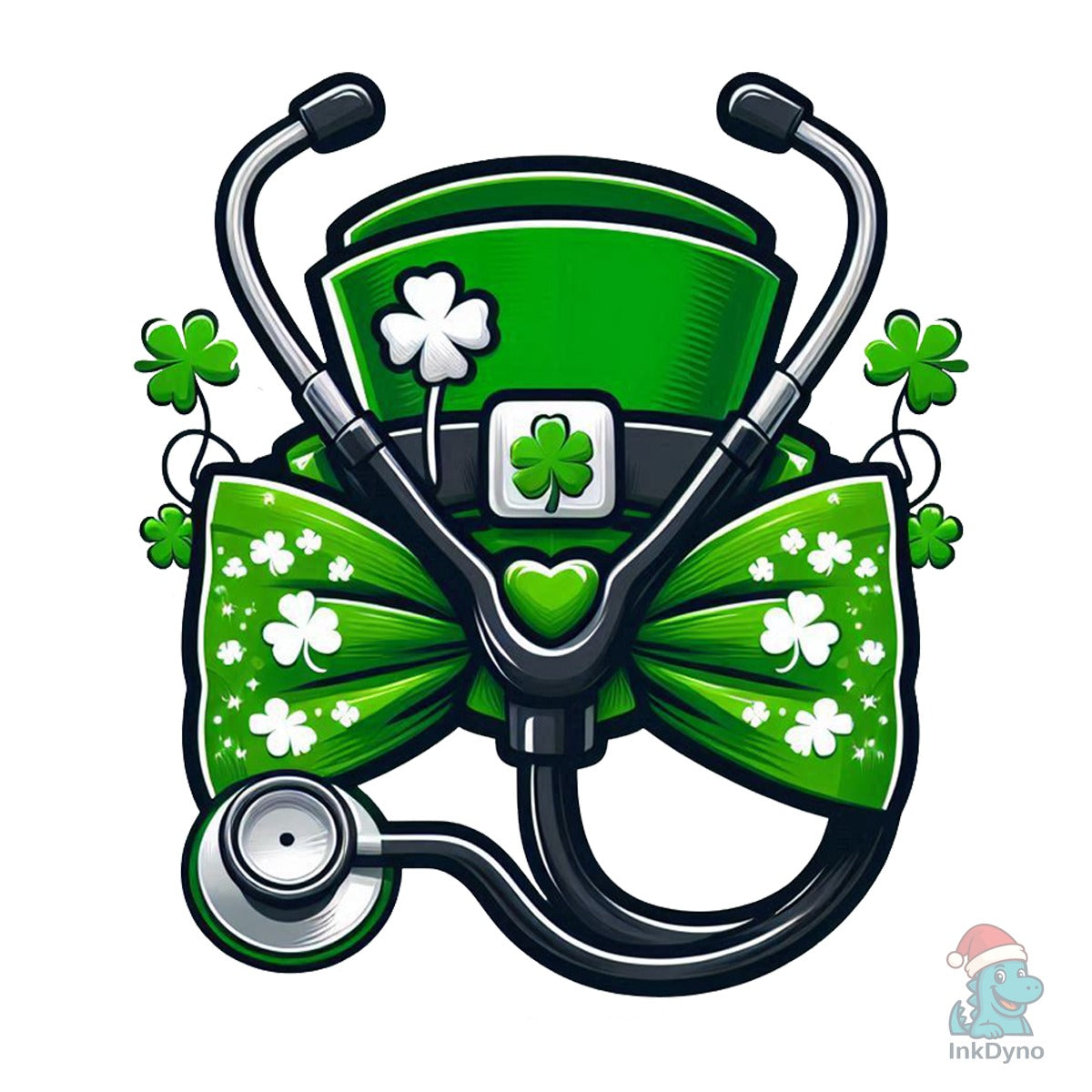 Lucky Nurse Stethoscope Bow