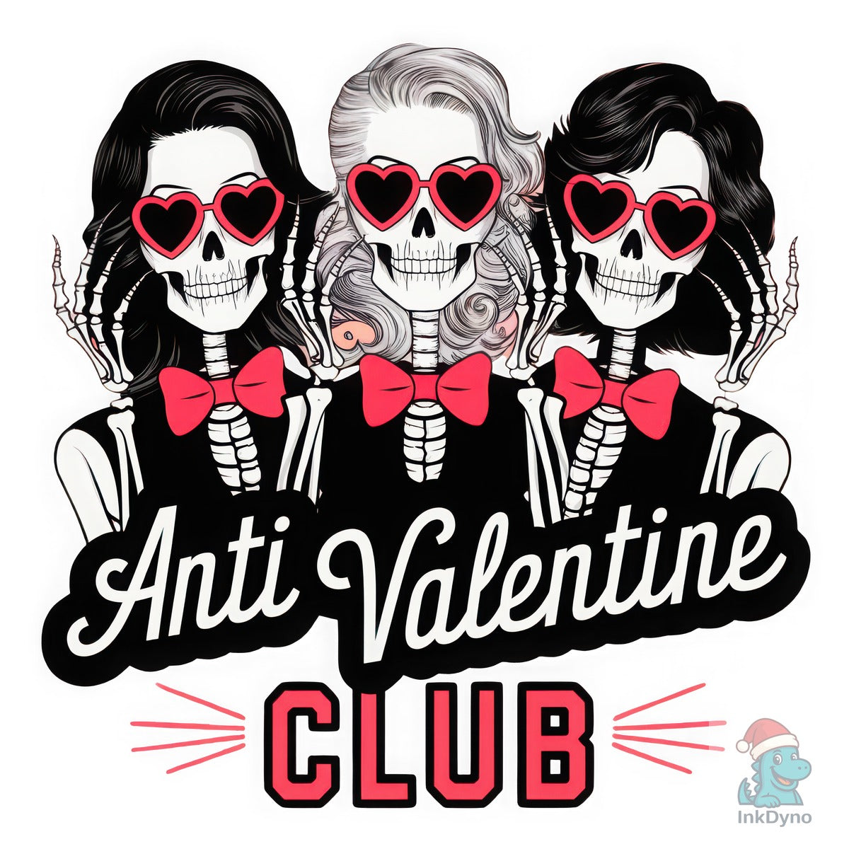 Anti Valentine Club Skeleton Anti
