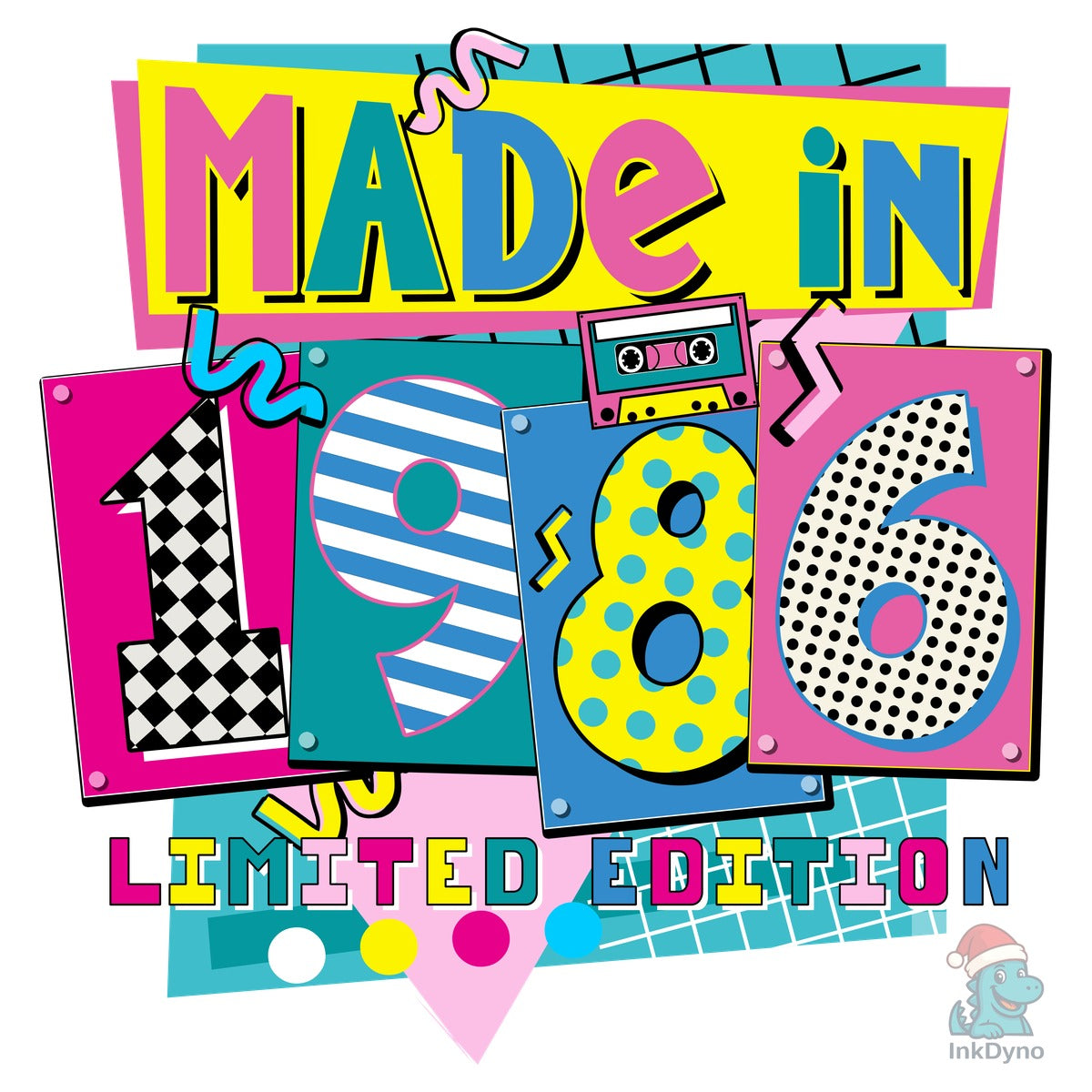 Made in 1986 Sublimation