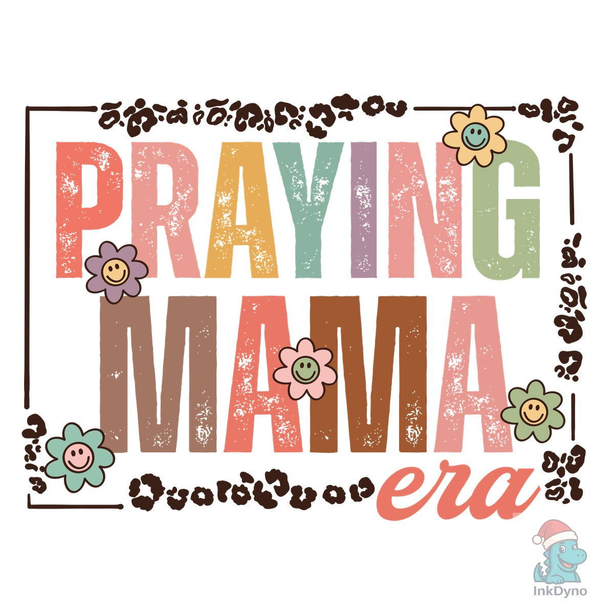 Praying Mama Retro Mothers Day