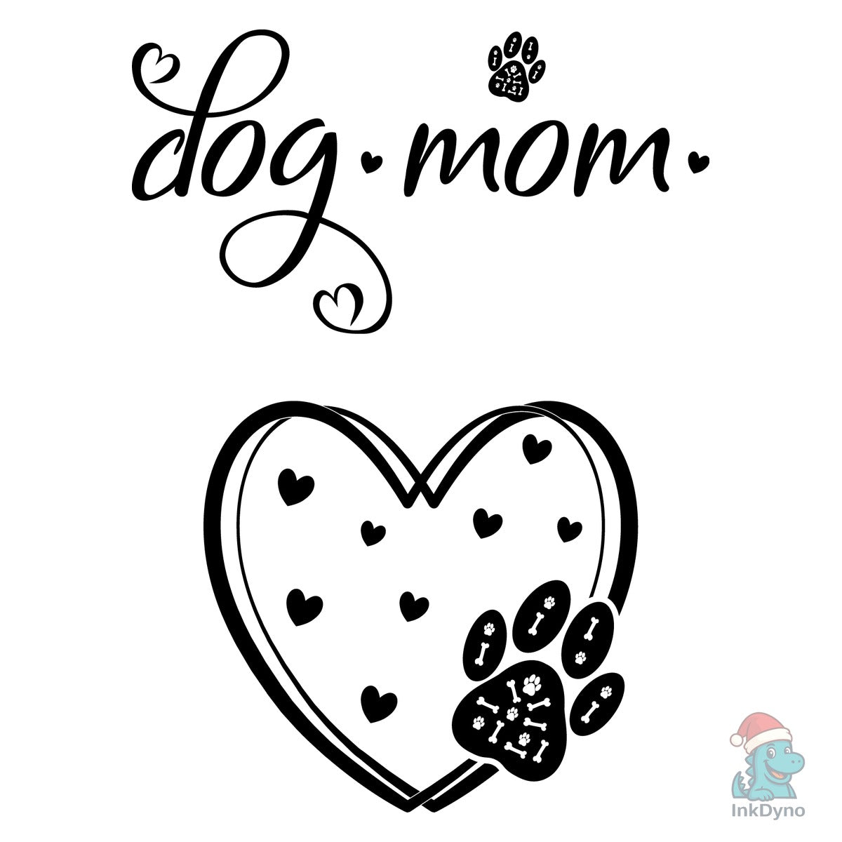 Dog Mom Sleeve Dog Paws