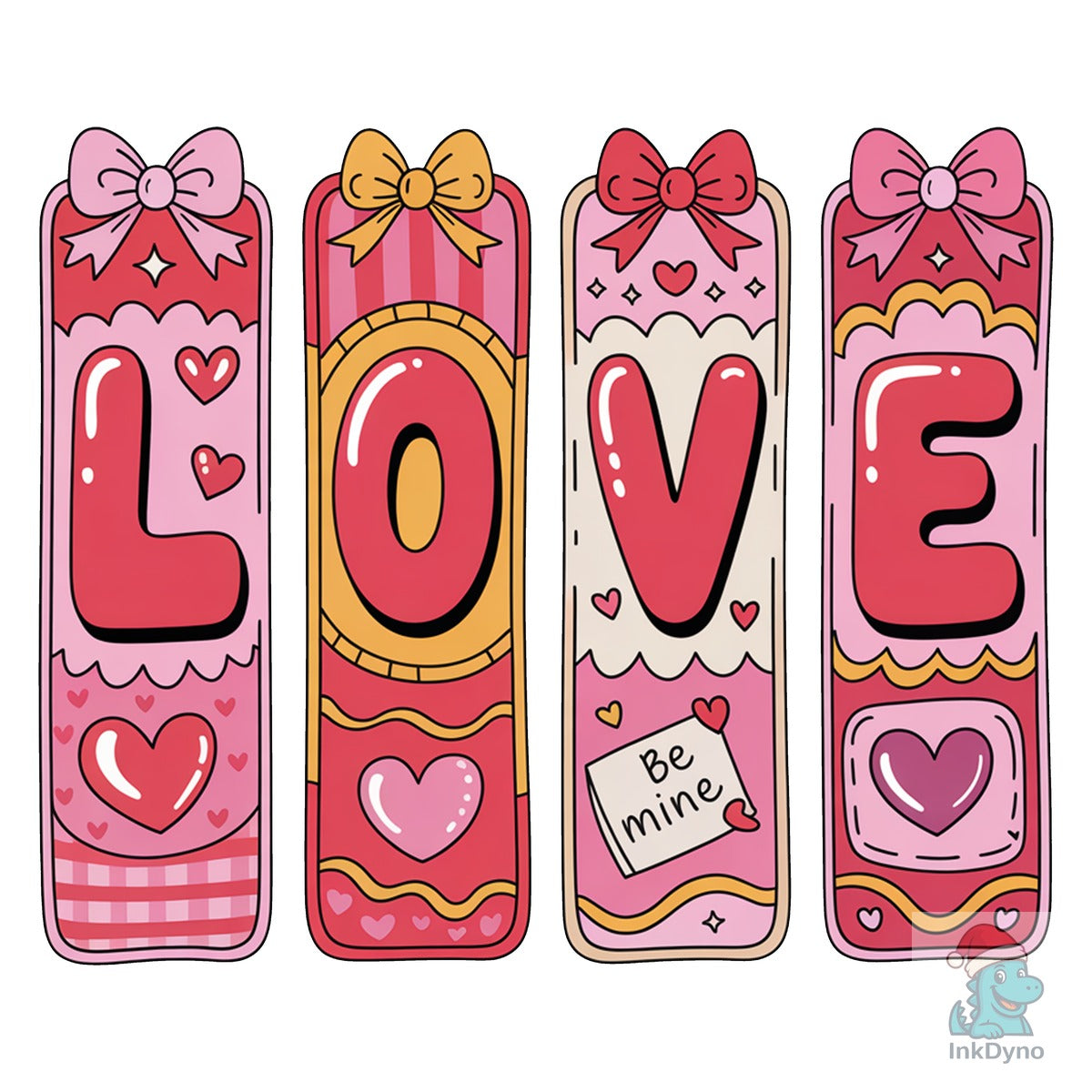 Preppy Valentine's Love Love