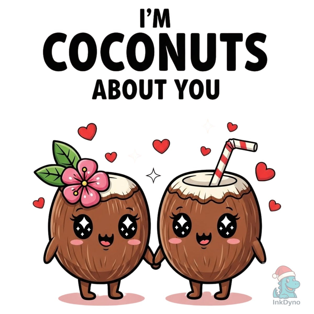 I Am Coconuts About You Funny Tropical