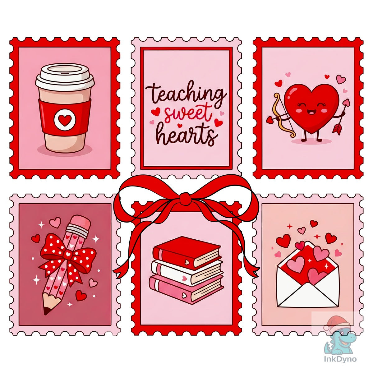 Teacher Love Valentine's Day T-Shirt