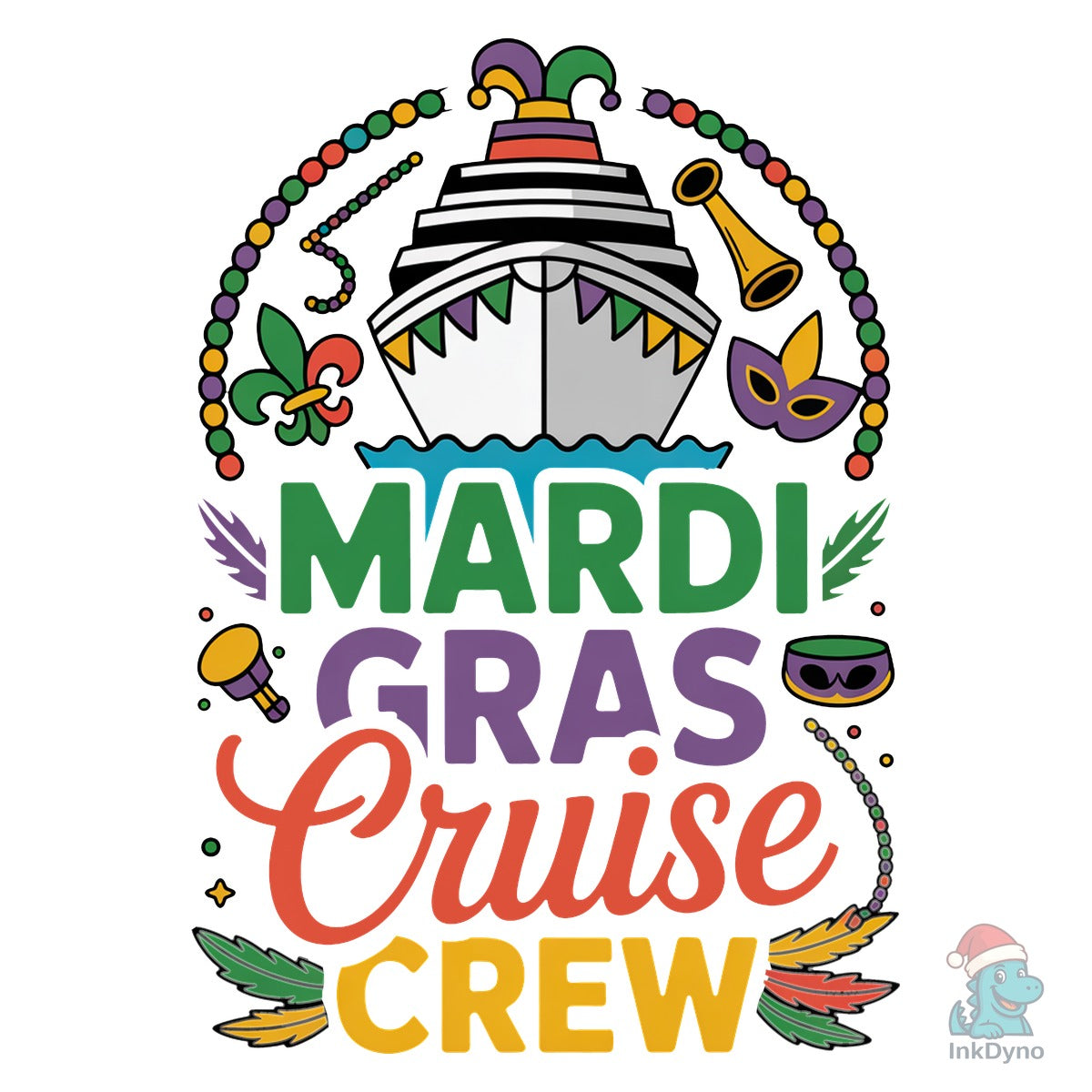 Mardi Gras Cruise Crew