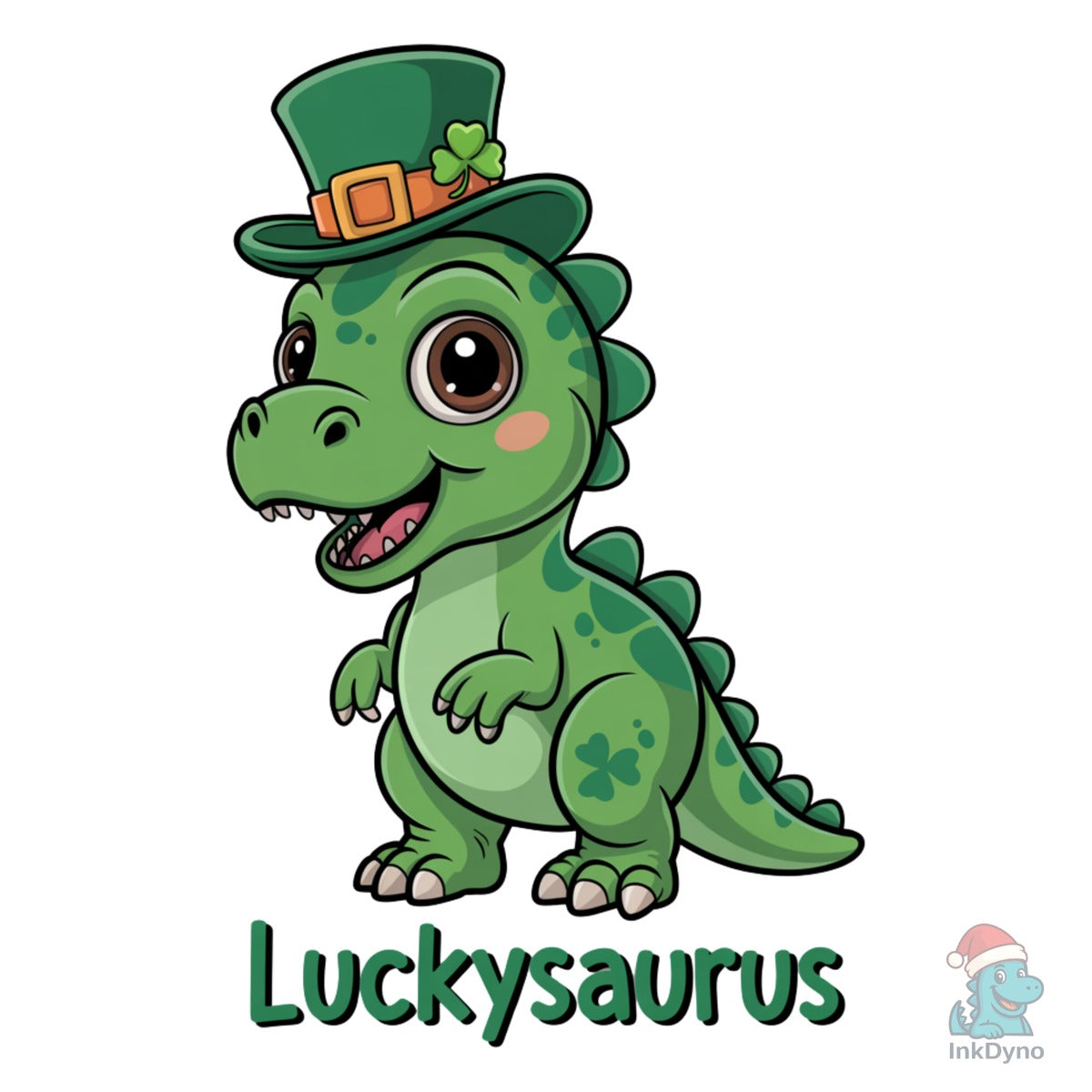 LuckySaurus Cute St Patrick's Day