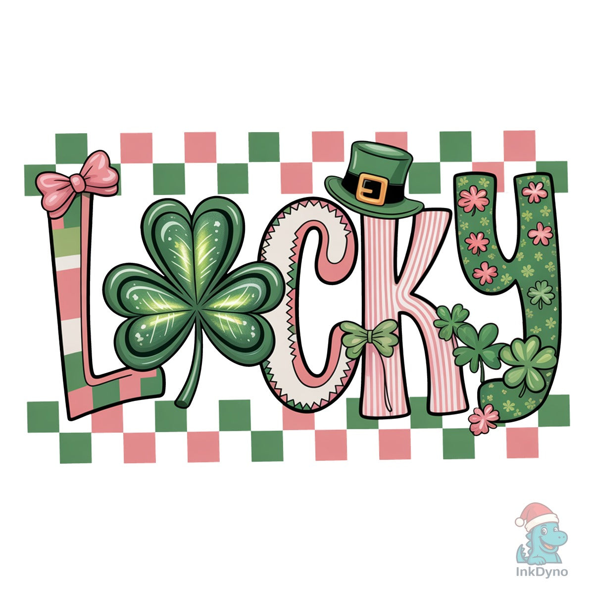 Lucky St Patrick's Day Retro Patrick