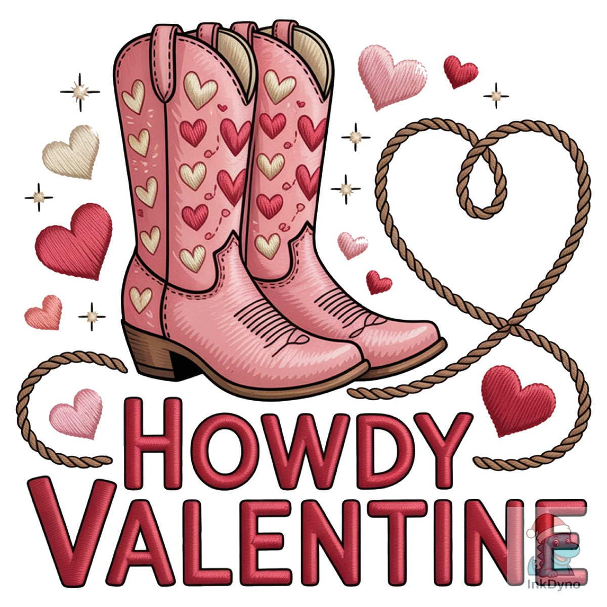 Howdy Valentine Funny Sublimation
