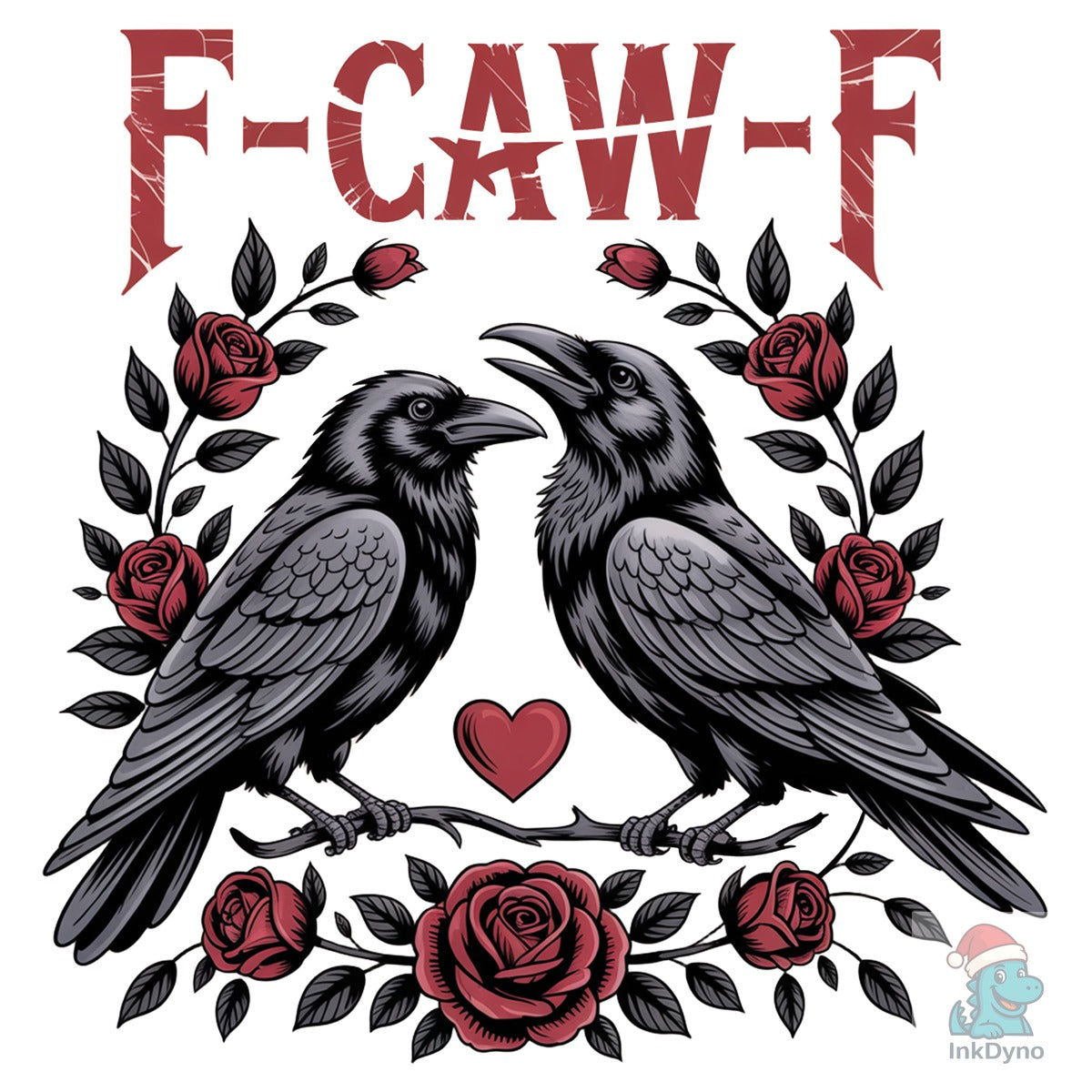 Retro Raven Anti Valentine Trendy F