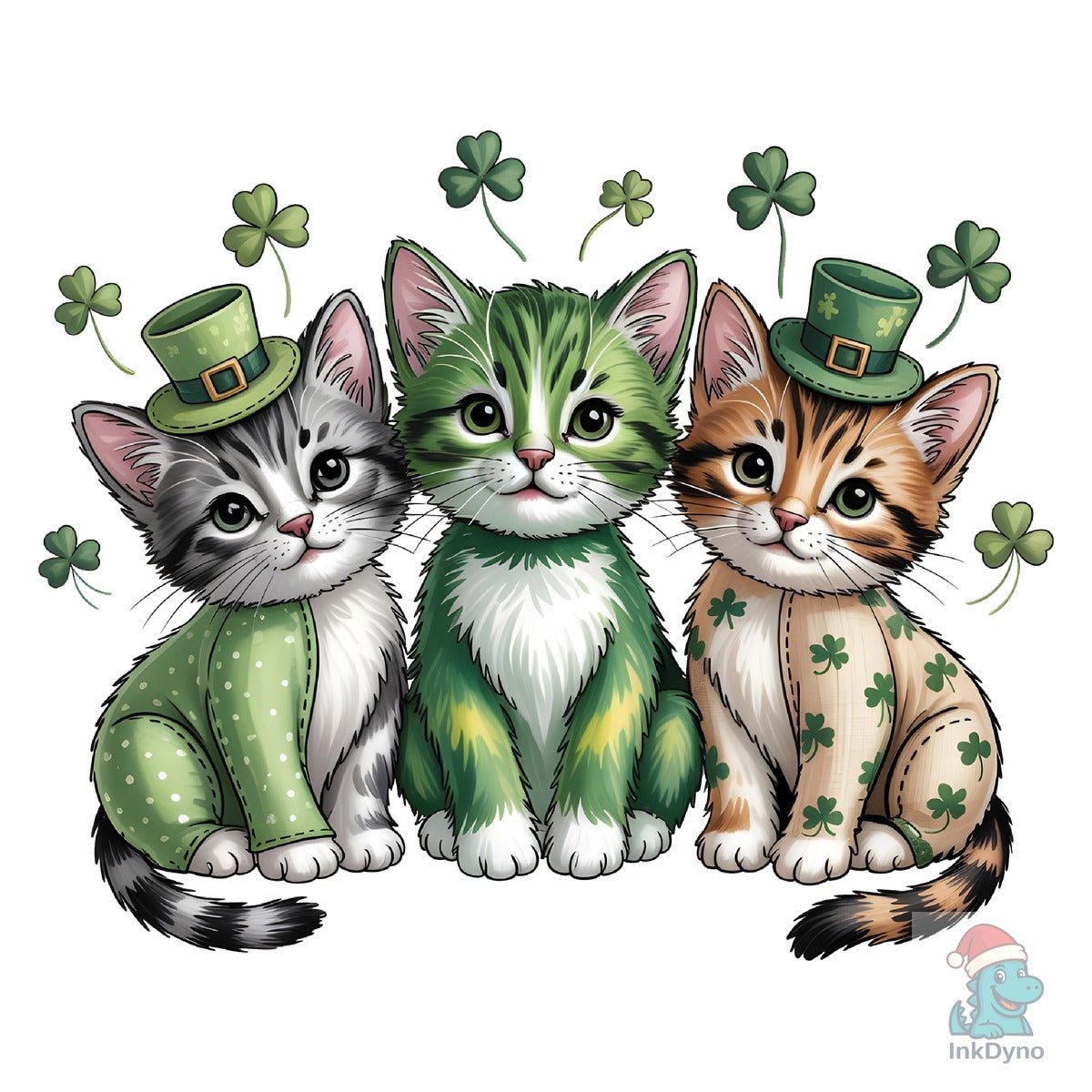 Cat St Patrick's Day Cat Mom