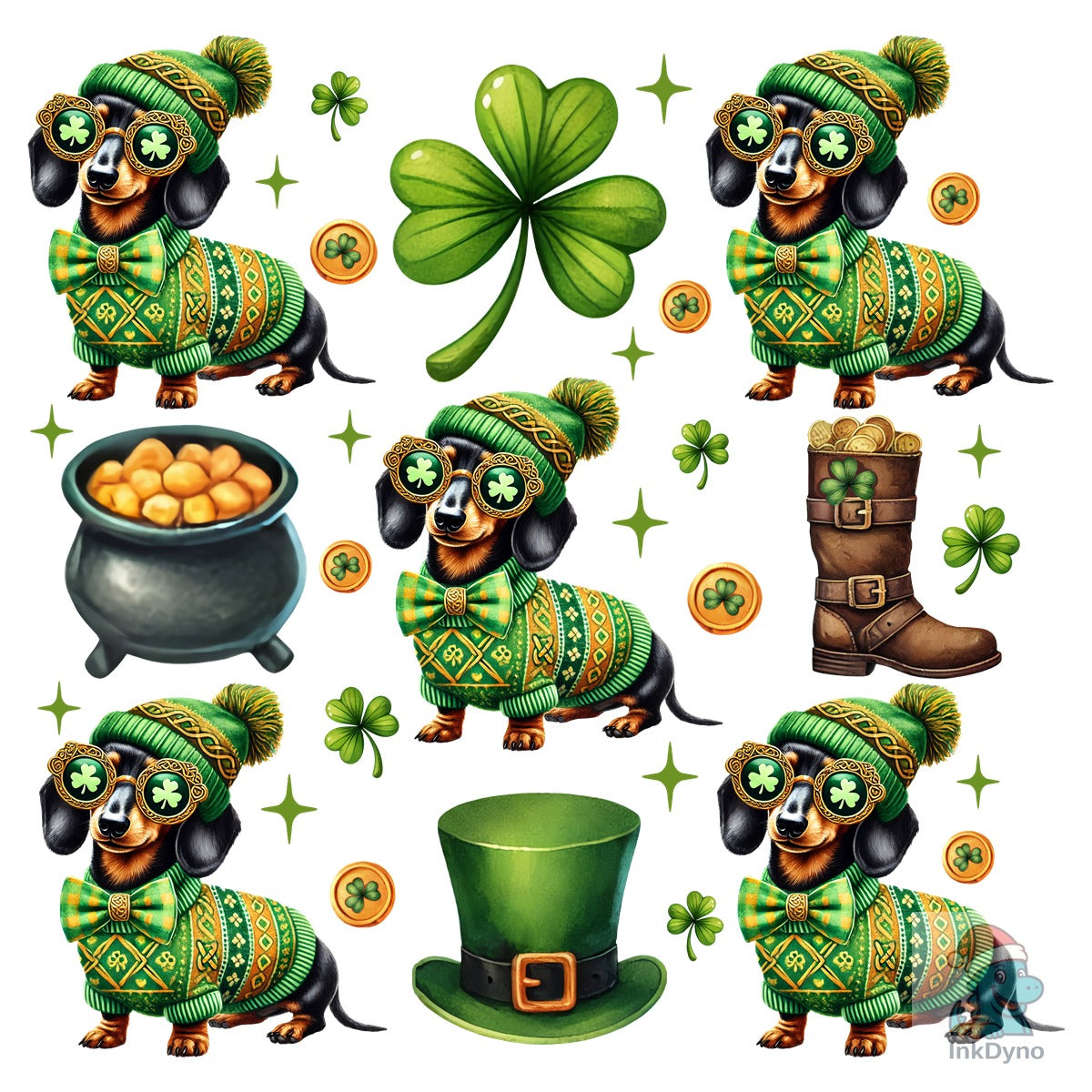 St Patrick Dachshund