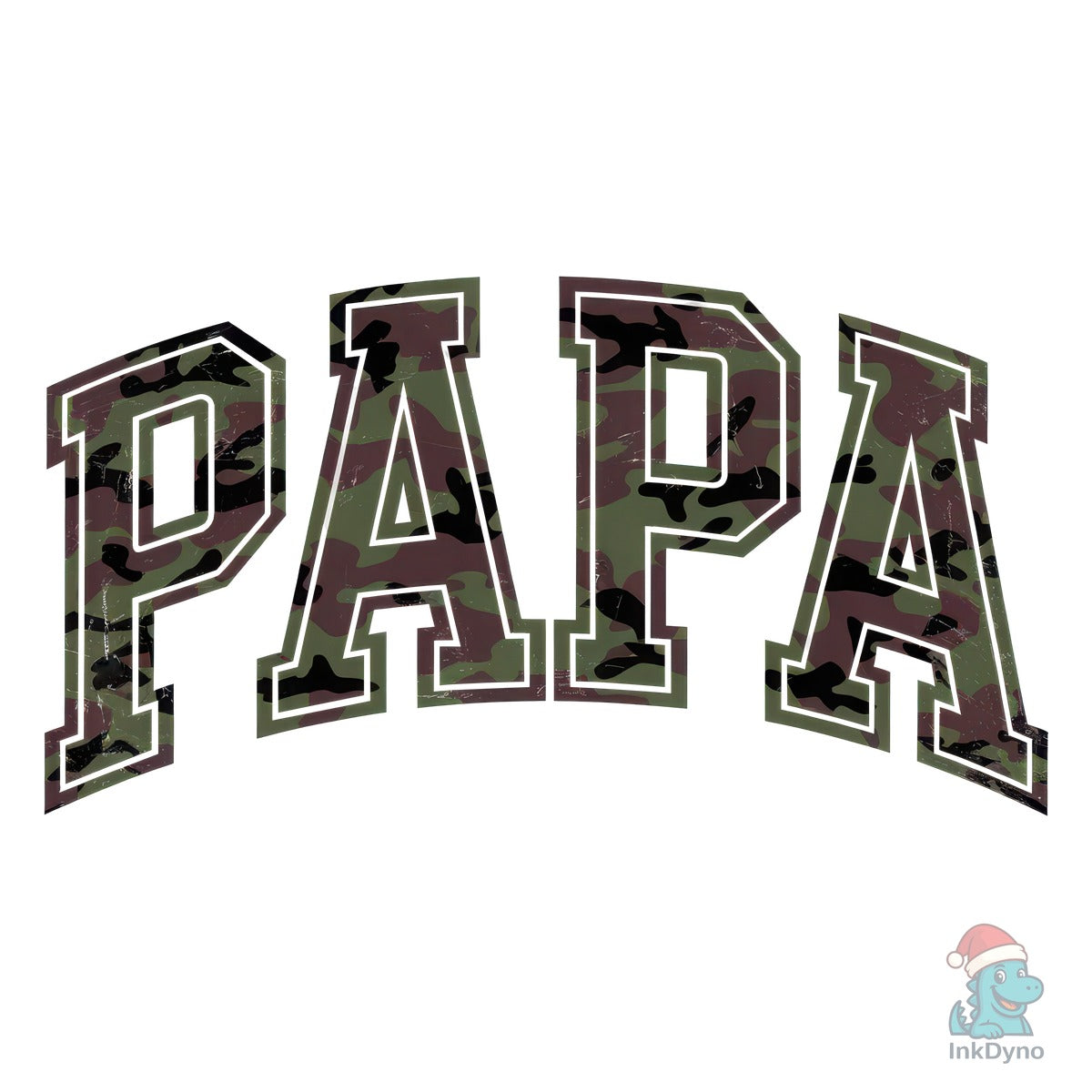 Camo Papa Hunting Camouflage Dad